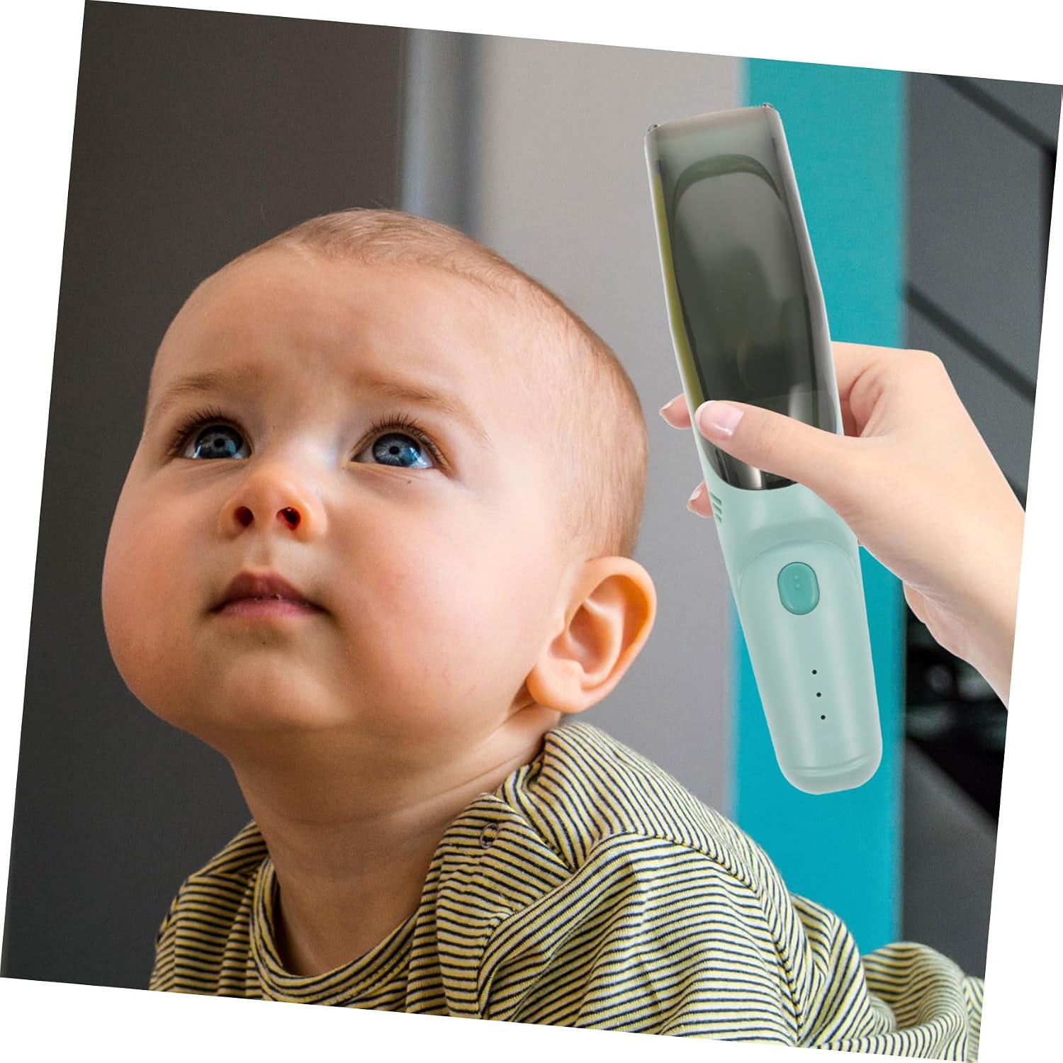 Hair Trimmer Waterproof Silent Hair Clipper Portable Grooming Device for Boys and Safe Haircut Tool for Home Use