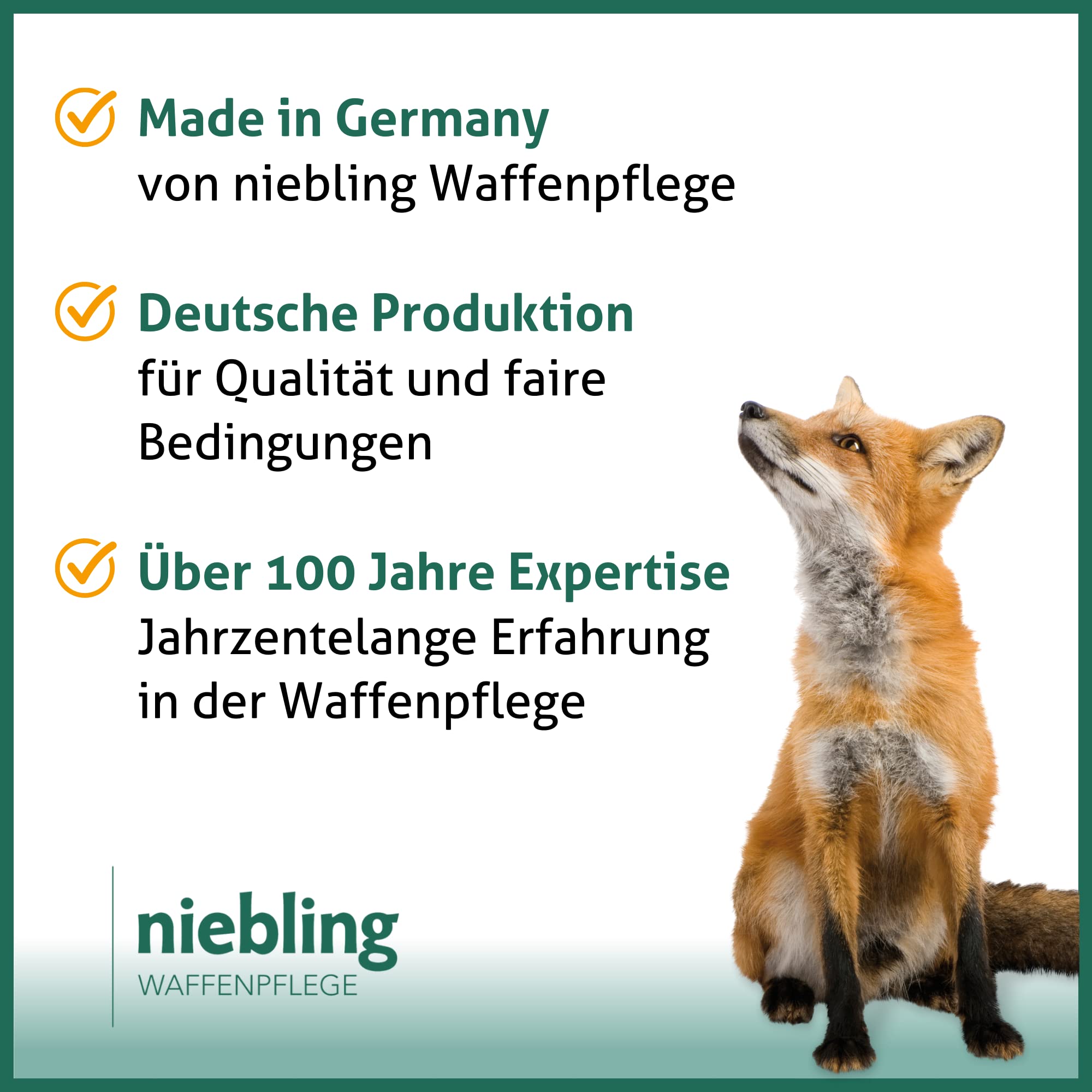 Niebling Putzstock Kunststoffummantelt (Ab Kaliber 5,56 mm/Kaliber .22) mit Kugellager und M4-Innengewinde und Einführhilfe