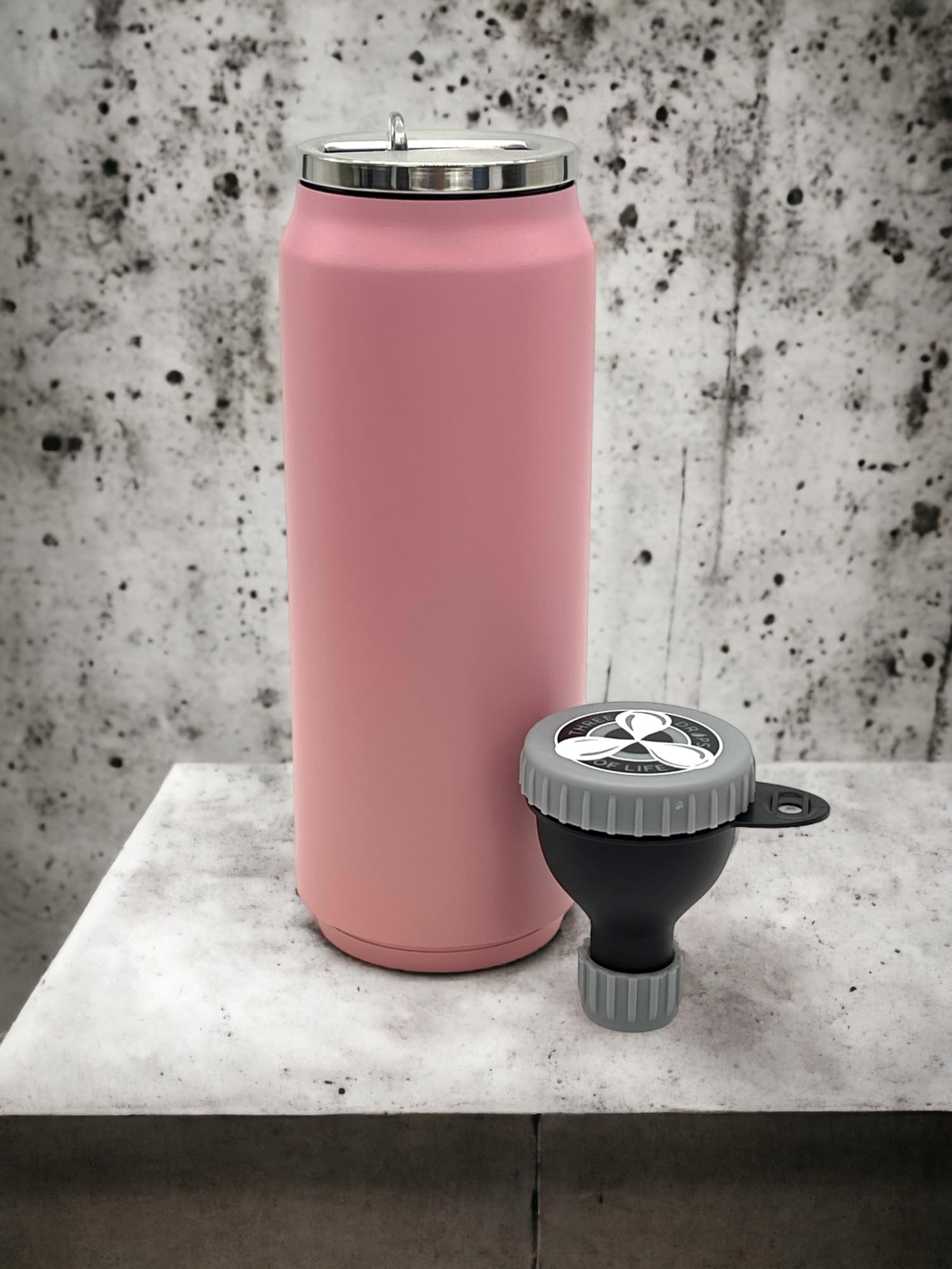 Protein Funnel to Go, Supplement Powder Funnel Containers for Workouts and Travel, Fill N Go Funnels (1, 70ML)