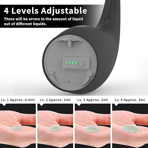 Miniatura 4 de Dispensador automático de jabón sin contacto, 10.1 fl oz para manos y platos, dispensador eléctrico recargable de líquidos con sensor, moderno 4