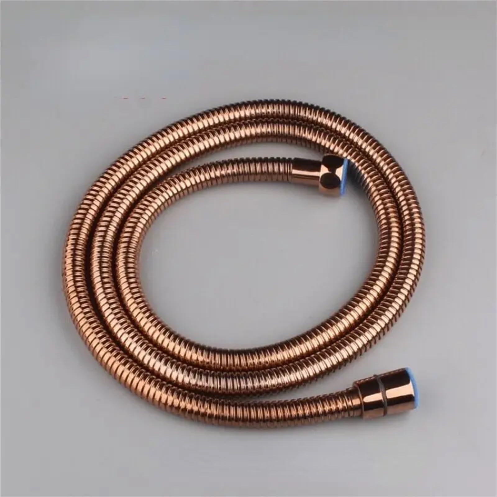 Manguera Ducha Manguera de Ducha Flexible de Acero Inoxidable de Oro Rosa, extensión de Manguera de Agua for Ducha de baño Larga, Tubo de tracción de plomería(150cm)