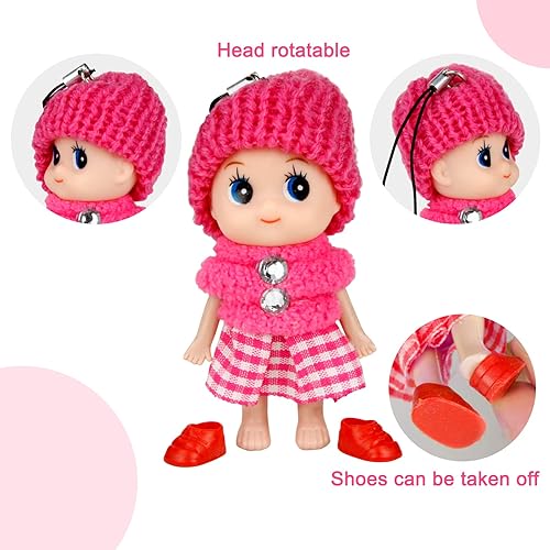 Miniatura 9 de Sealive 6 muñecas pequeñas para niñas  Muñecas de moda de 3 pulgadas  Mini muñeca sorpresa regalo para niños  Accesorios de decoración de muñecas