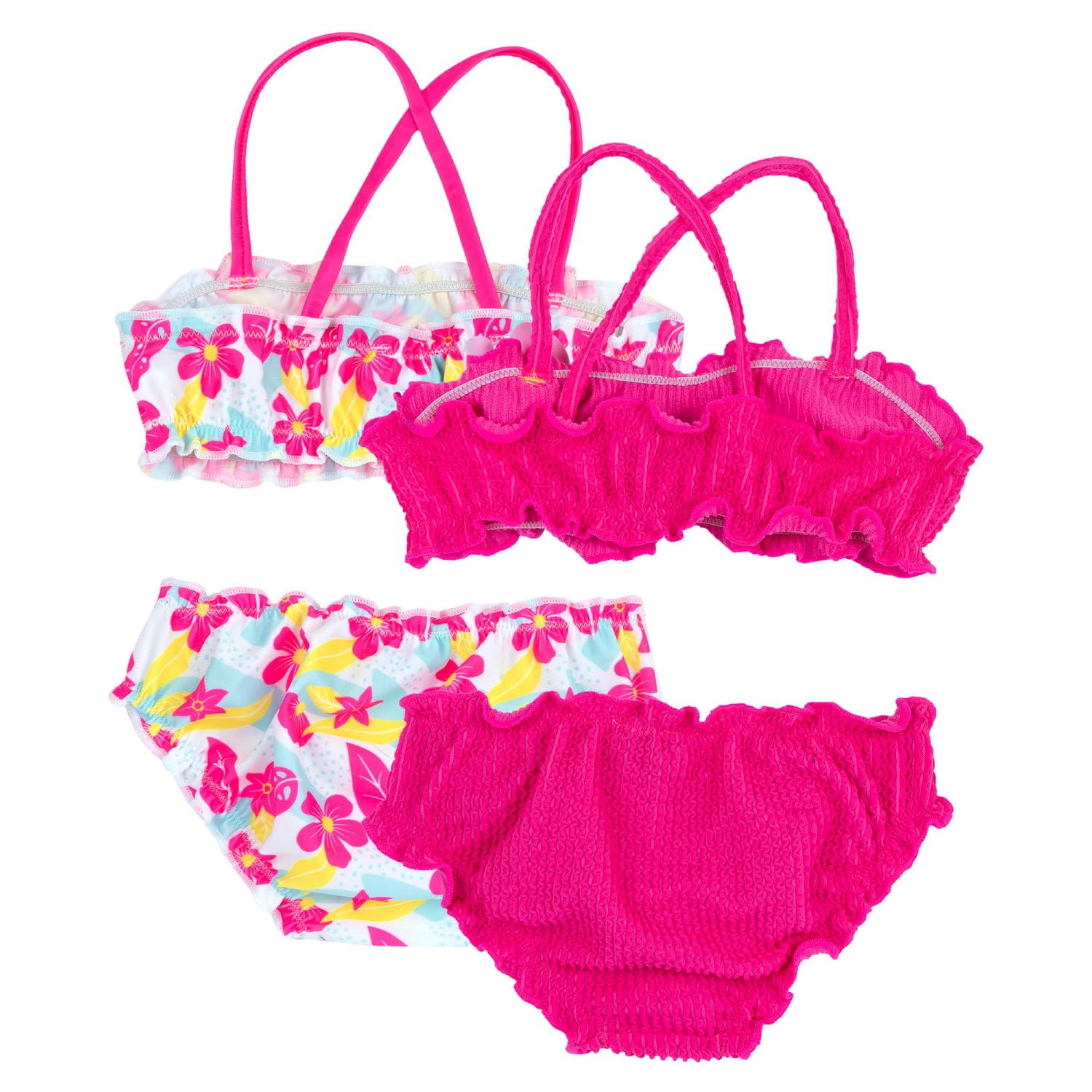 Chicco, Traje de Baño de Dos Piezas para Niña, Conjunto de 2 Bikinis, Cómodos y Versátiles, Ideales para el Mar o la Piscina, Ropa para Bebé, Diseñado en Italia