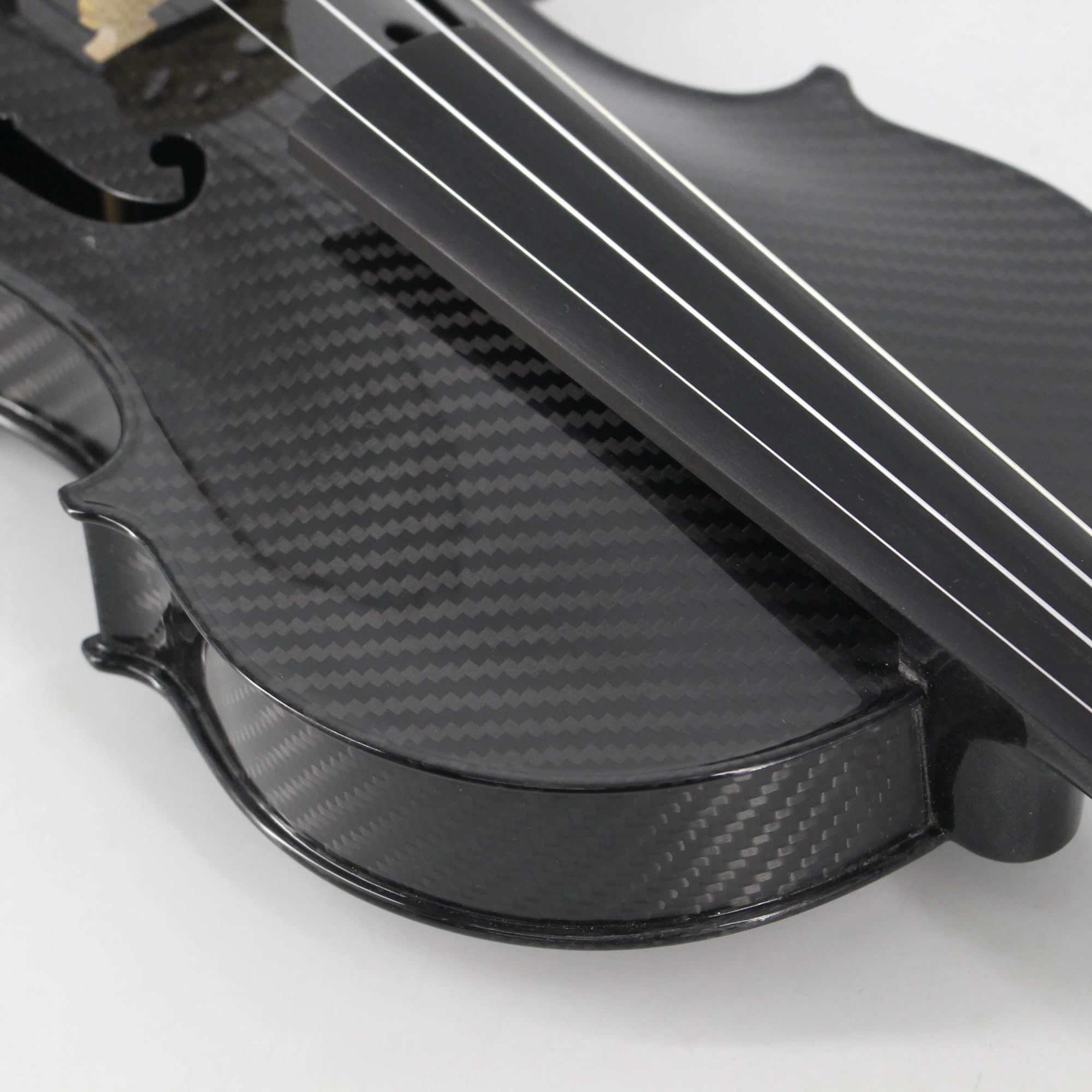Violino In Fibra Di Carbonio Di Livello Professionale 4/4 Con Arco E Custodia