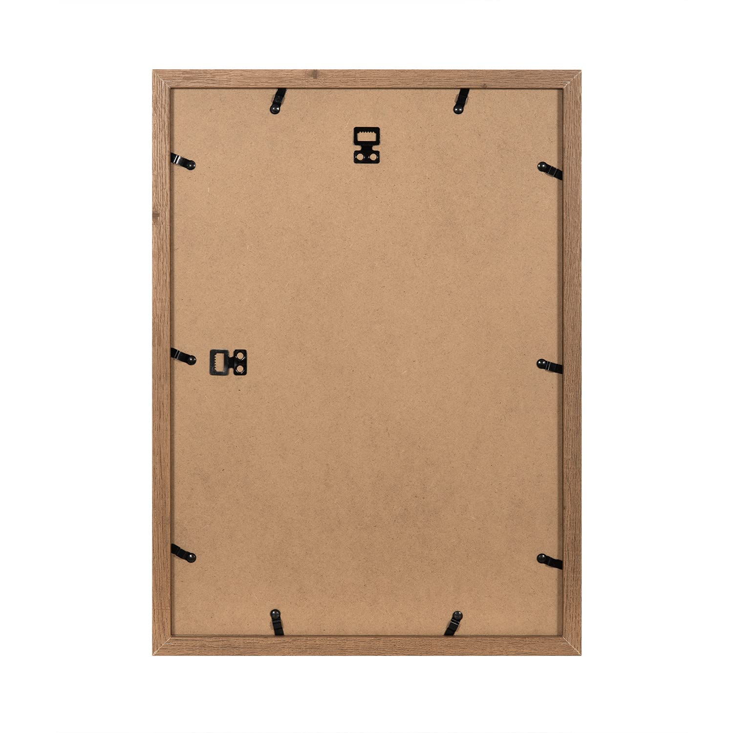 Scholar Tree Lot de 3 cadres photo A3 en bois marron avec passe-partout pour photo ou certificat A4 à fixer au mur