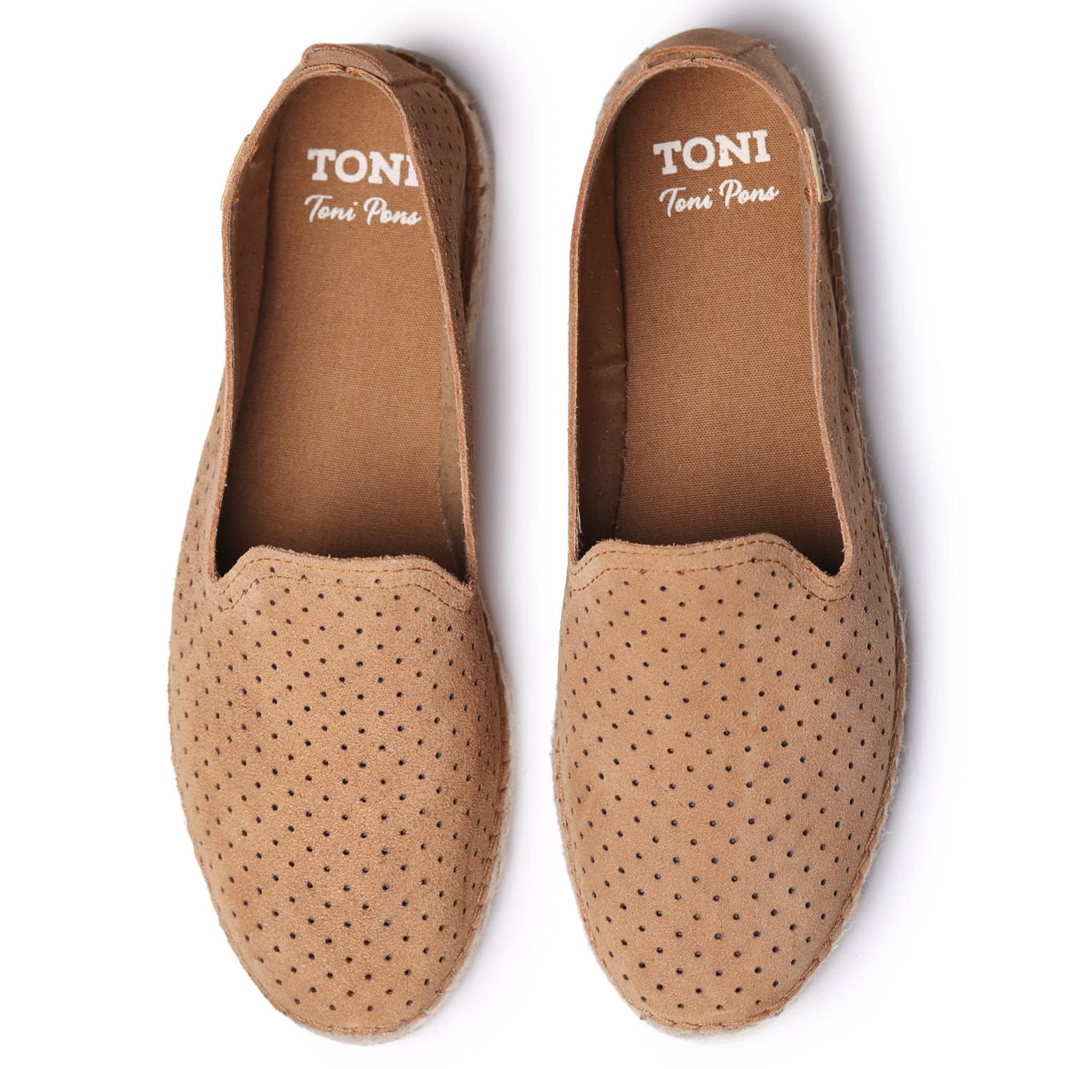 Toni Pons Dan-AY - Espadrilla da Uomo Realizzata in camoscio.