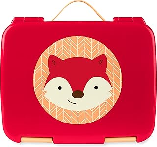 Skip Hop Kids Bento Lunch Box, Ages 3+, Zoo Fox