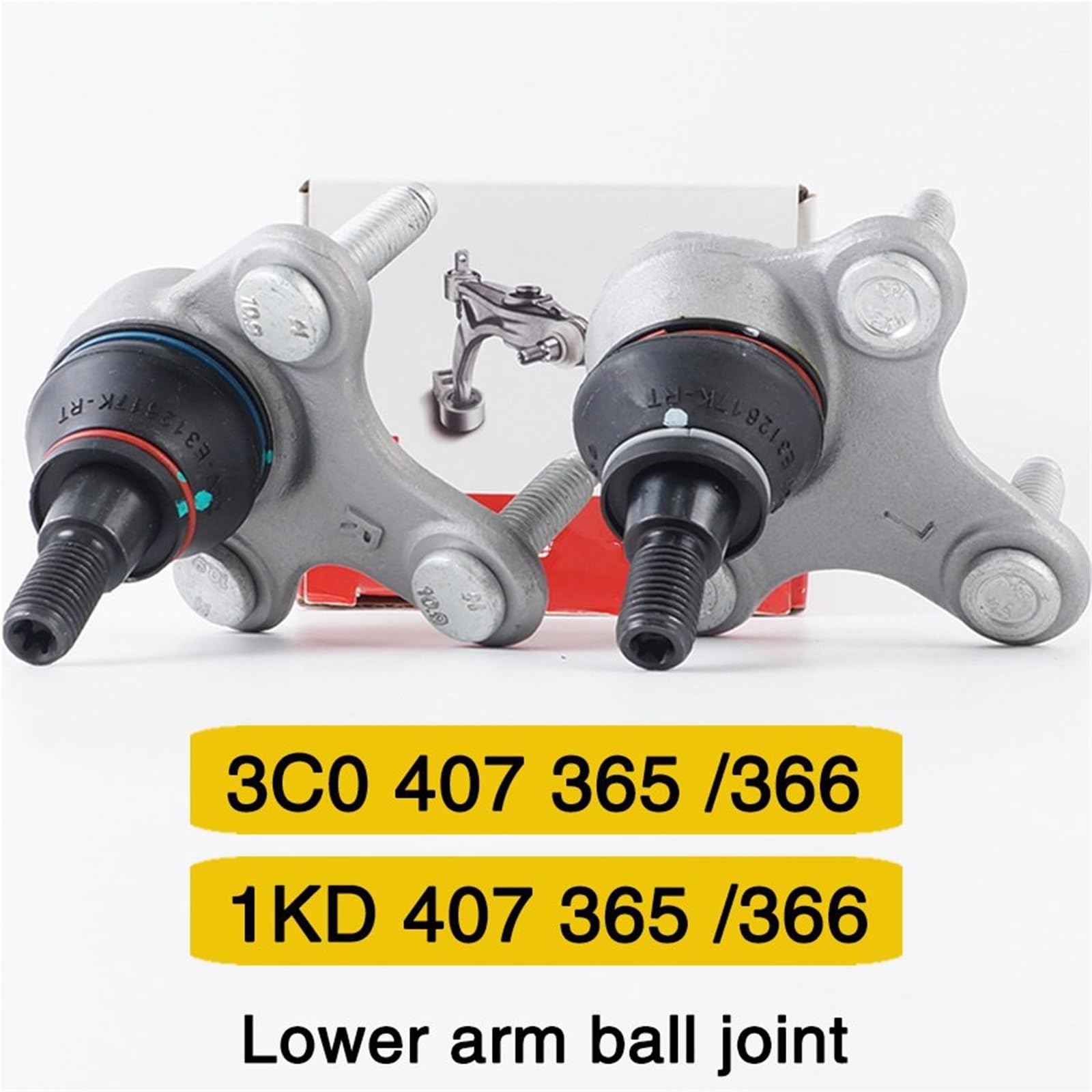 Ściągacz przegubu kulowego Pasuje do Jetta Tiguan pasuje Skoda CC Passat Golf dolne ramię głowica kulowa 3C0407365 1KD407366 3C0407366 825 0447 10 0448