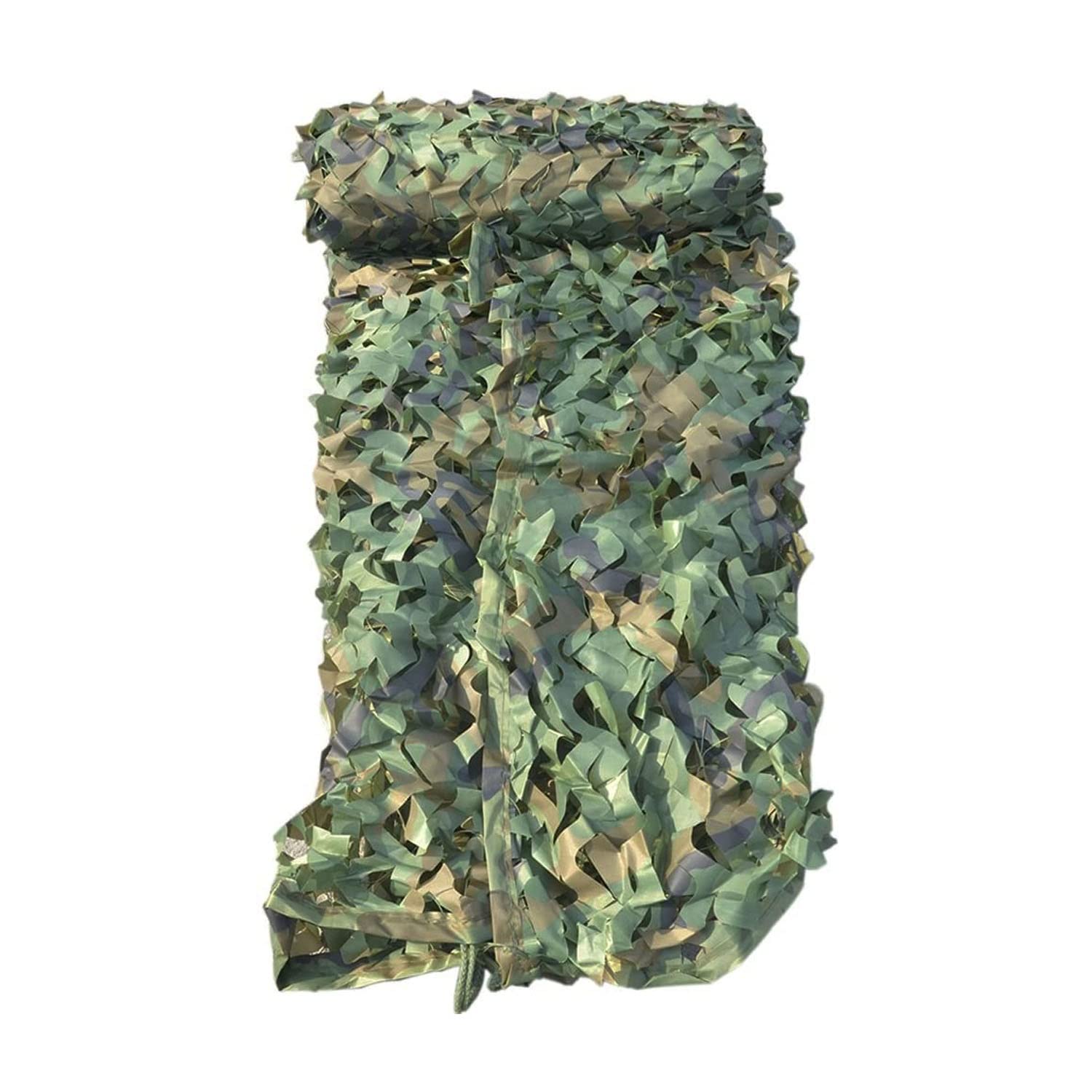 Oudini 1.5*20M(5*65.6Ft) Camo Netting, Woodland Netting Camouflanet, Camouflablinds, For Sunshade Camping Shooting Hunting Party/1.5 * 20M(5 * 65.6Ft)