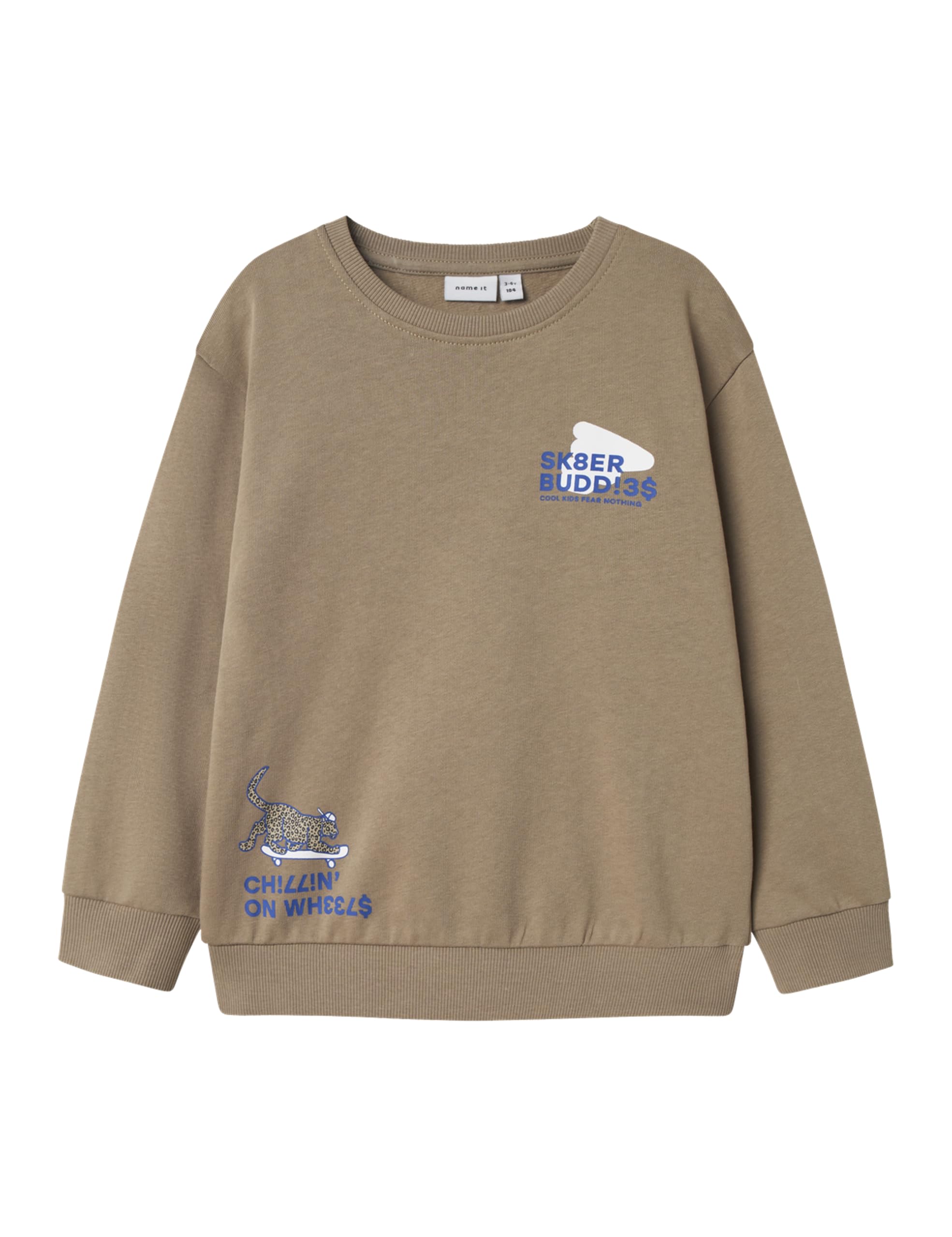 NAME IT Jungen Nmmorling Ls Nreg Sweat Bru Bf