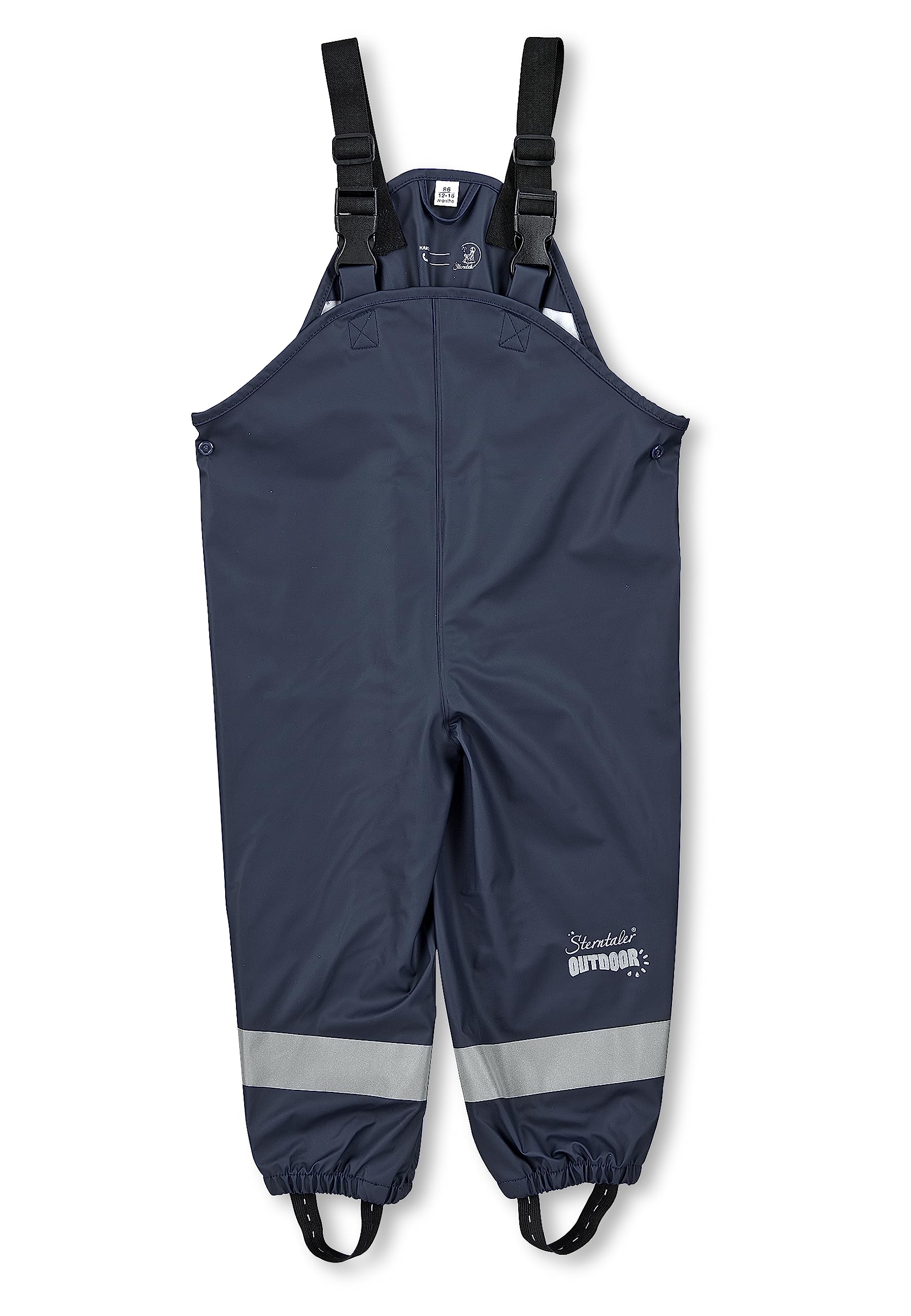 Sterntaler Unisex Children's Rain Trousers Unlined, Navy, 98 cm