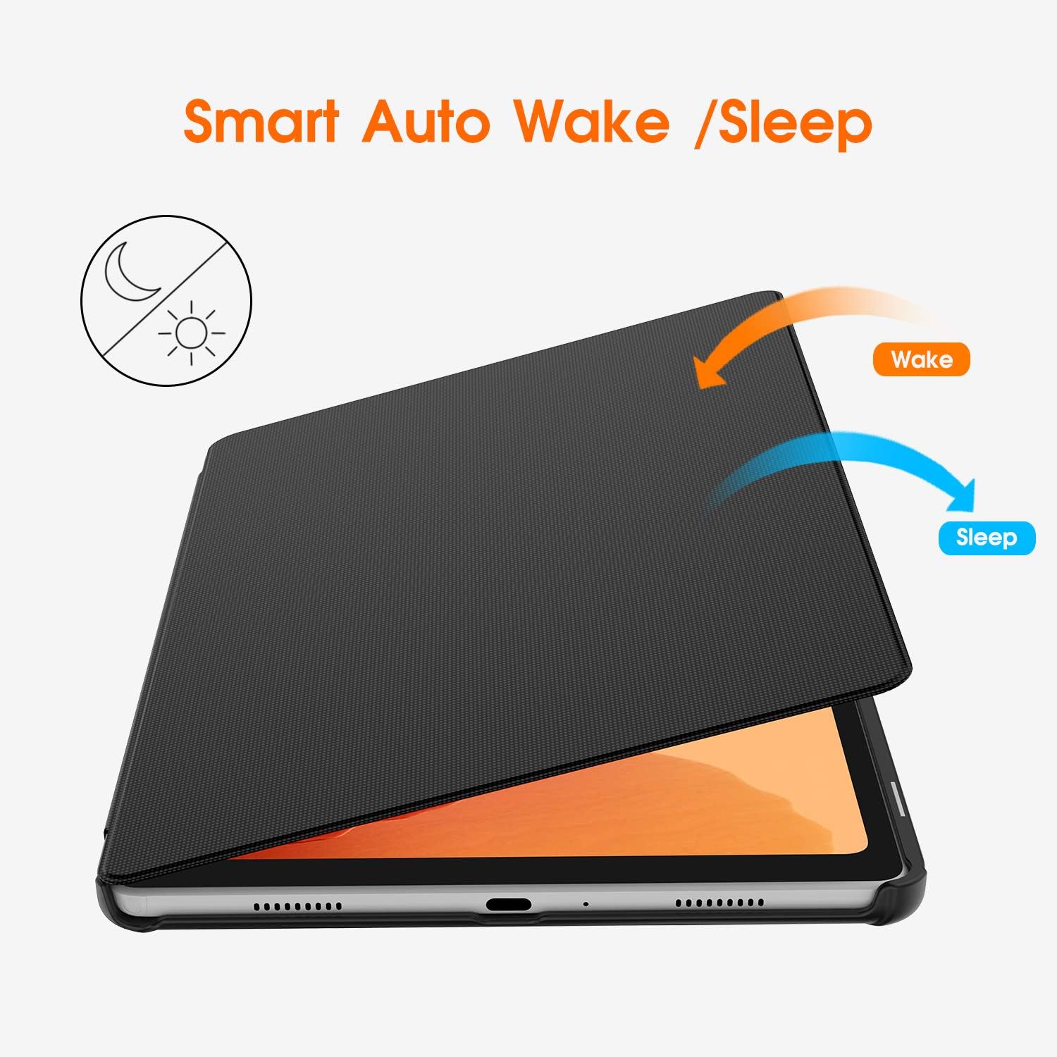 Soke Samsung Galaxy Tab A7 10.4 Case 2020, Premium Shock Proof Stand Folio Case,Multi- Viewing Angles, Hard TPU Back Cover for Samsung Galaxy Tab A7 10.4 inch Tablet [SM-T500/T505/T507],Black : Electronics