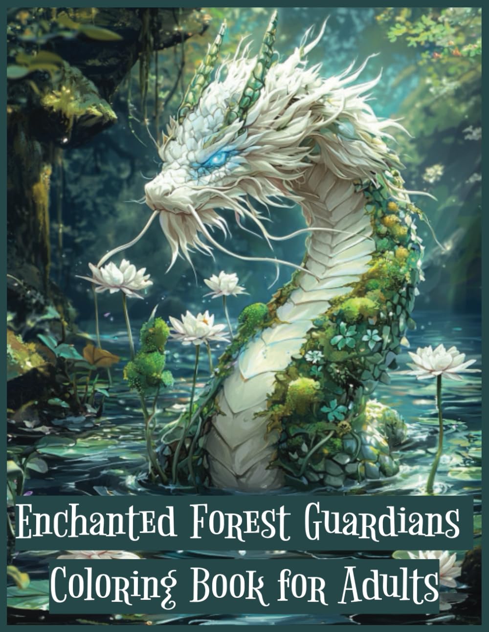 Enchanted Forest Guardians Coloring Book for Adults: 60 Grayscale Images of Ancient Nature Spirits Large Print (Grayscale Creations)
