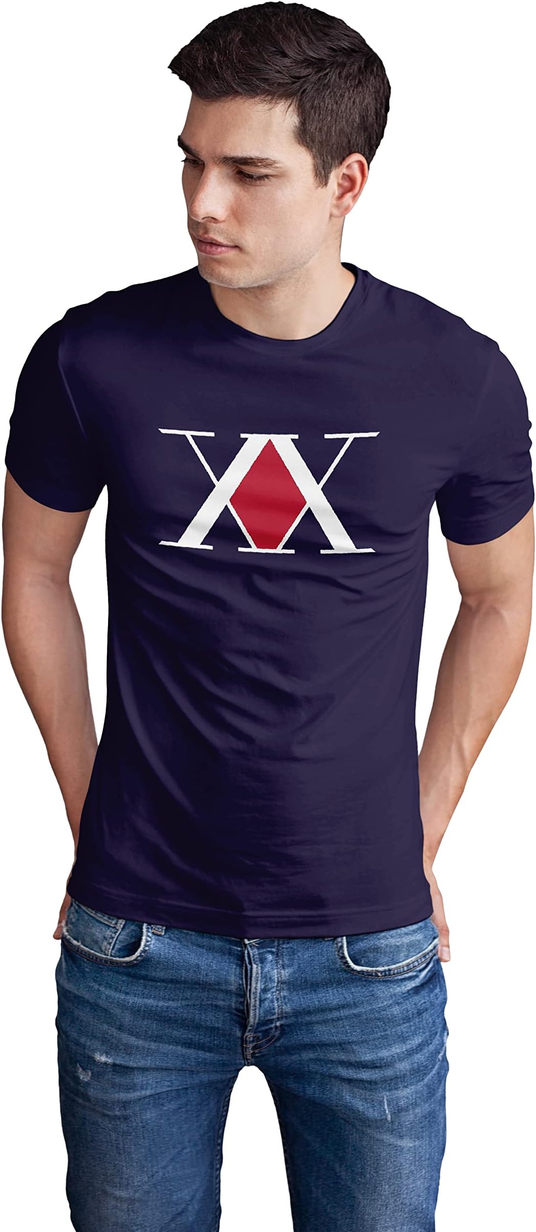 VoiletRHunters Anime Mens Pure Cotton T-Shirt