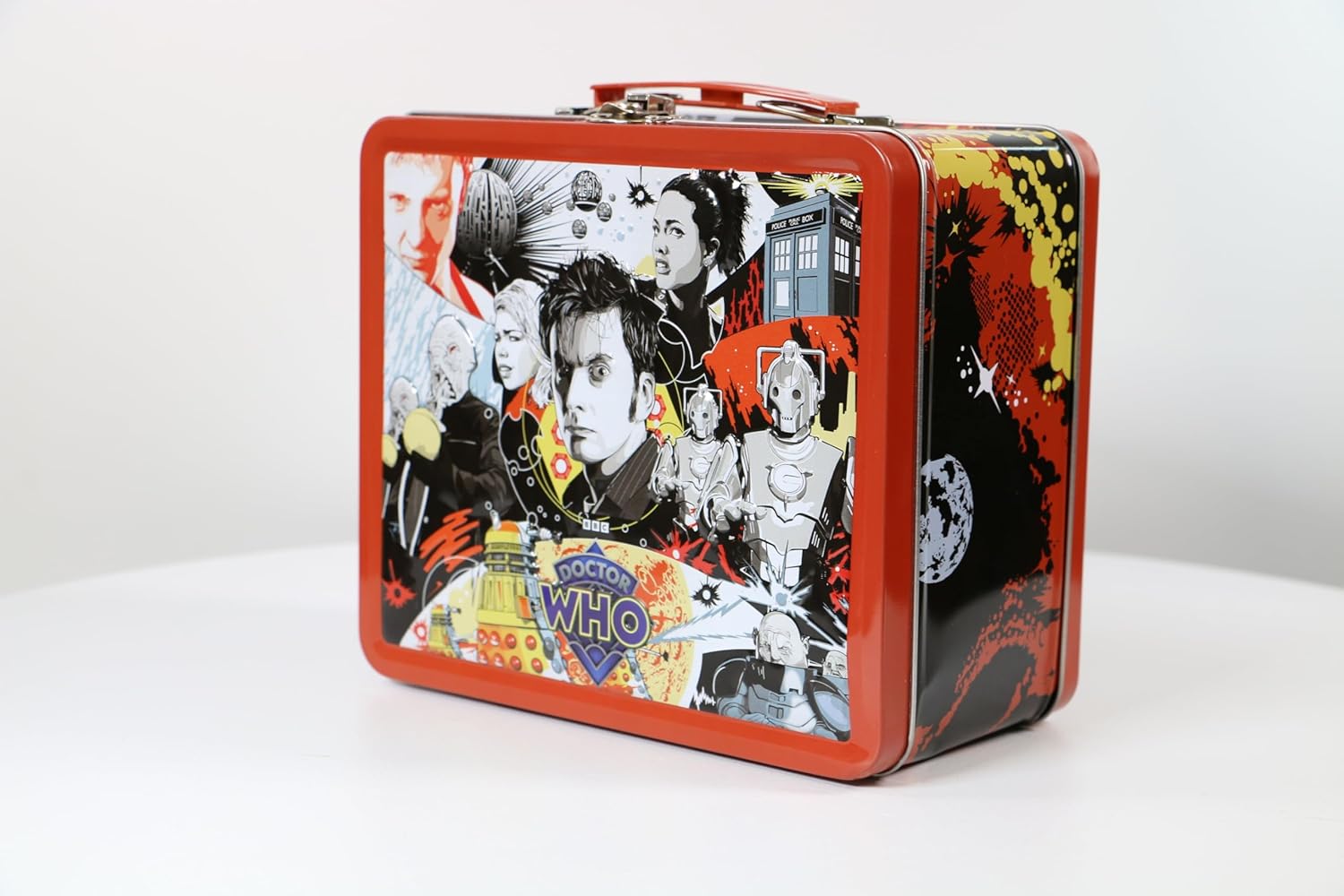 Dr. Who: The Tenth Doctor Tin Titans Previews Exclusive Lunchbox with Beverage Container - Image 15