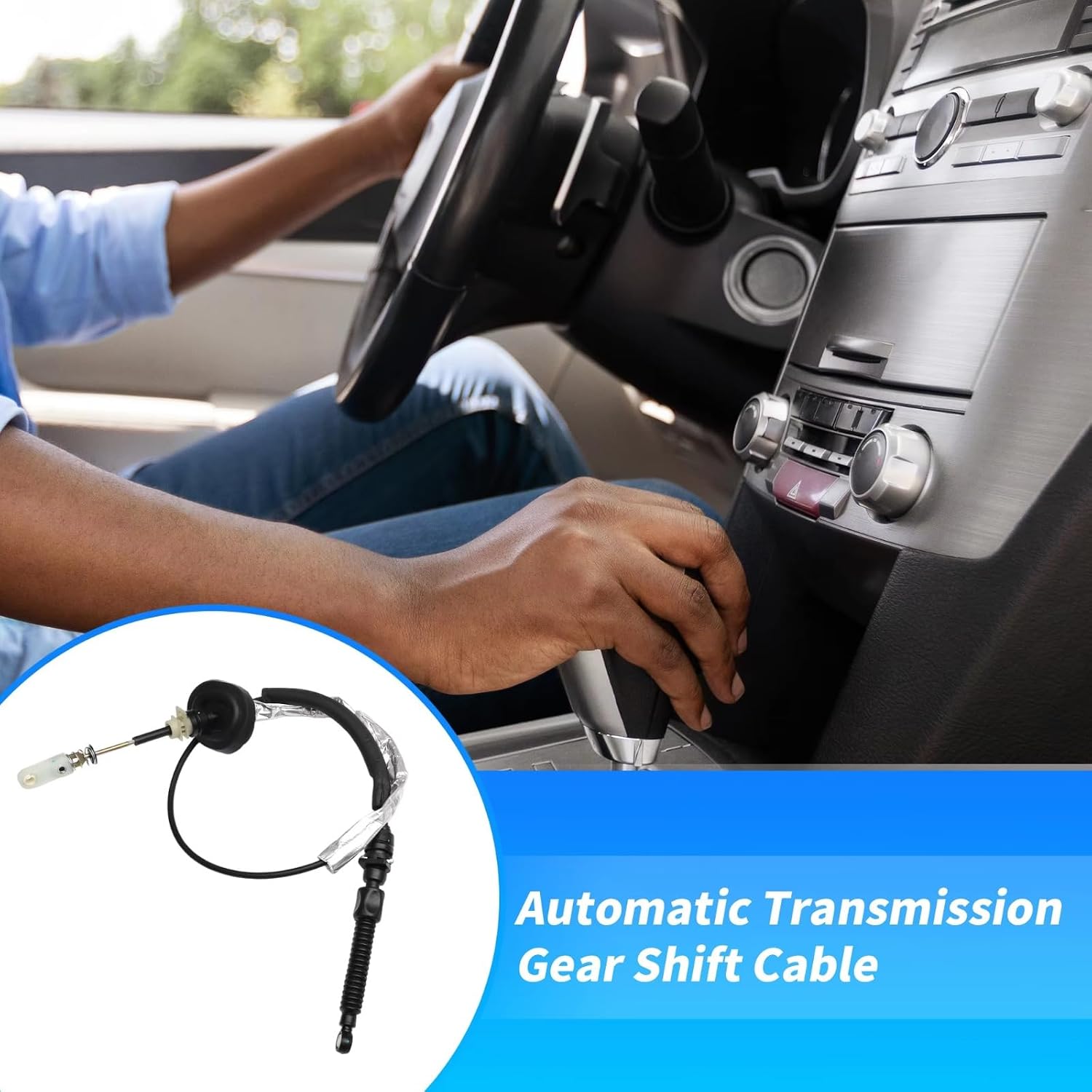 Gearshift Cable Compatible With Dodge For Dart 1.4L 2.0L 2.4L 2013 2014 2015 2016 Auto Transmission Gear Shift Selector Control Cable 68164081AB