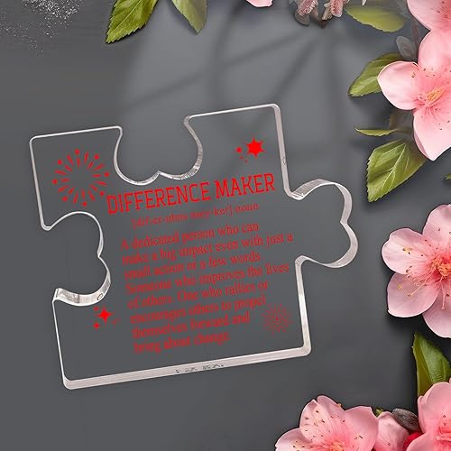 Vista 25 de Regalos de agradecimiento para jefe, regalos de agradecimiento para mentor líder, letrero de definición de líder para mujeres y hombres, letrero