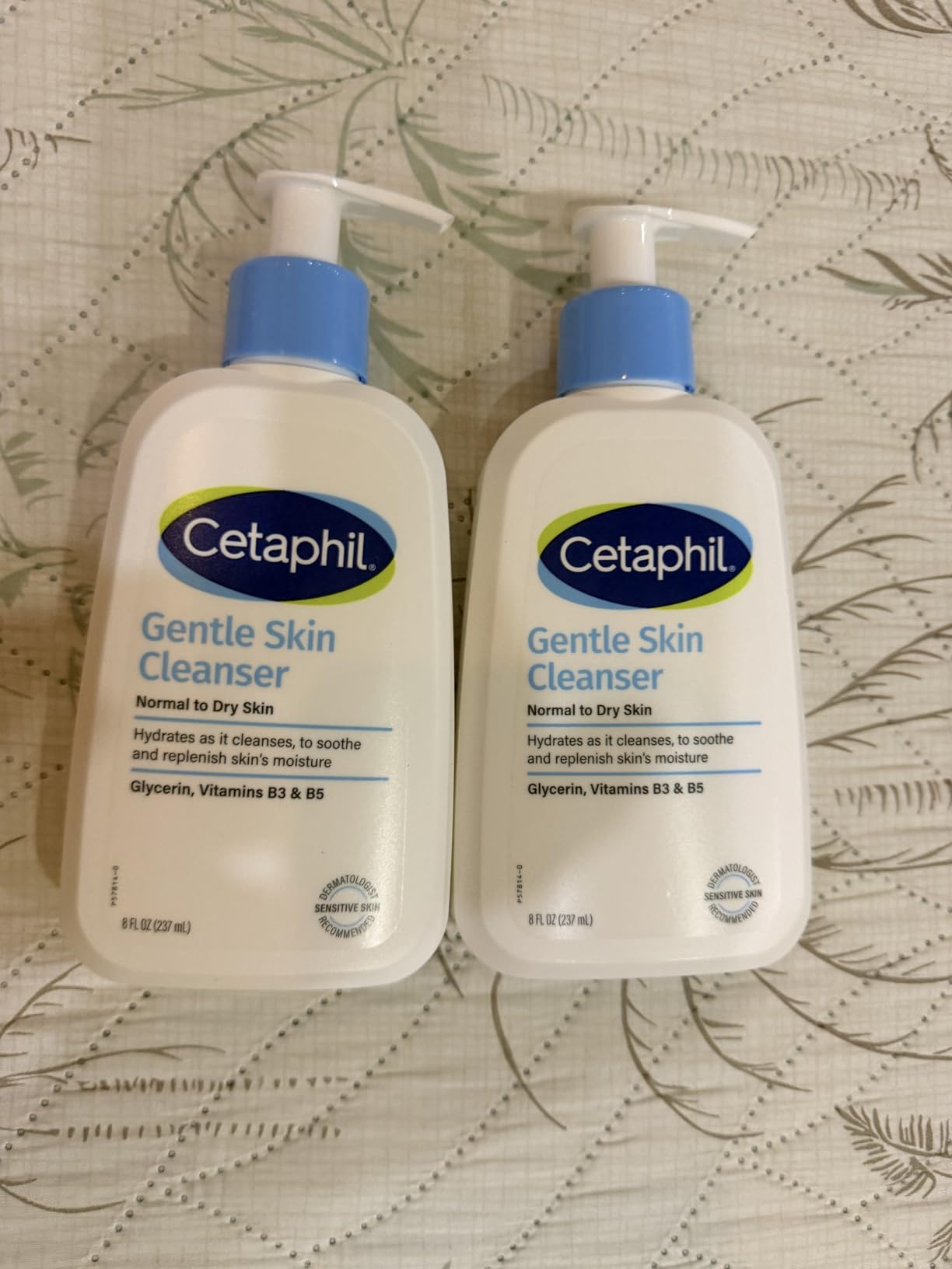 Cetaphil Face Wash, Hydrating Gentle Skin Cleanser for Dry to Normal Sensitive Skin, 8 oz, Pack of 3, Fragrance Free, Soap Free and Non-Foaming