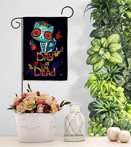 Miniatura 9 de Dia De Los Muertos Decoraciones Otoño Día de Muertos Decoración Habitación Hogar Mexico Mexicanos Ourdoor Interior Halloween Bandera Tapiz Césped