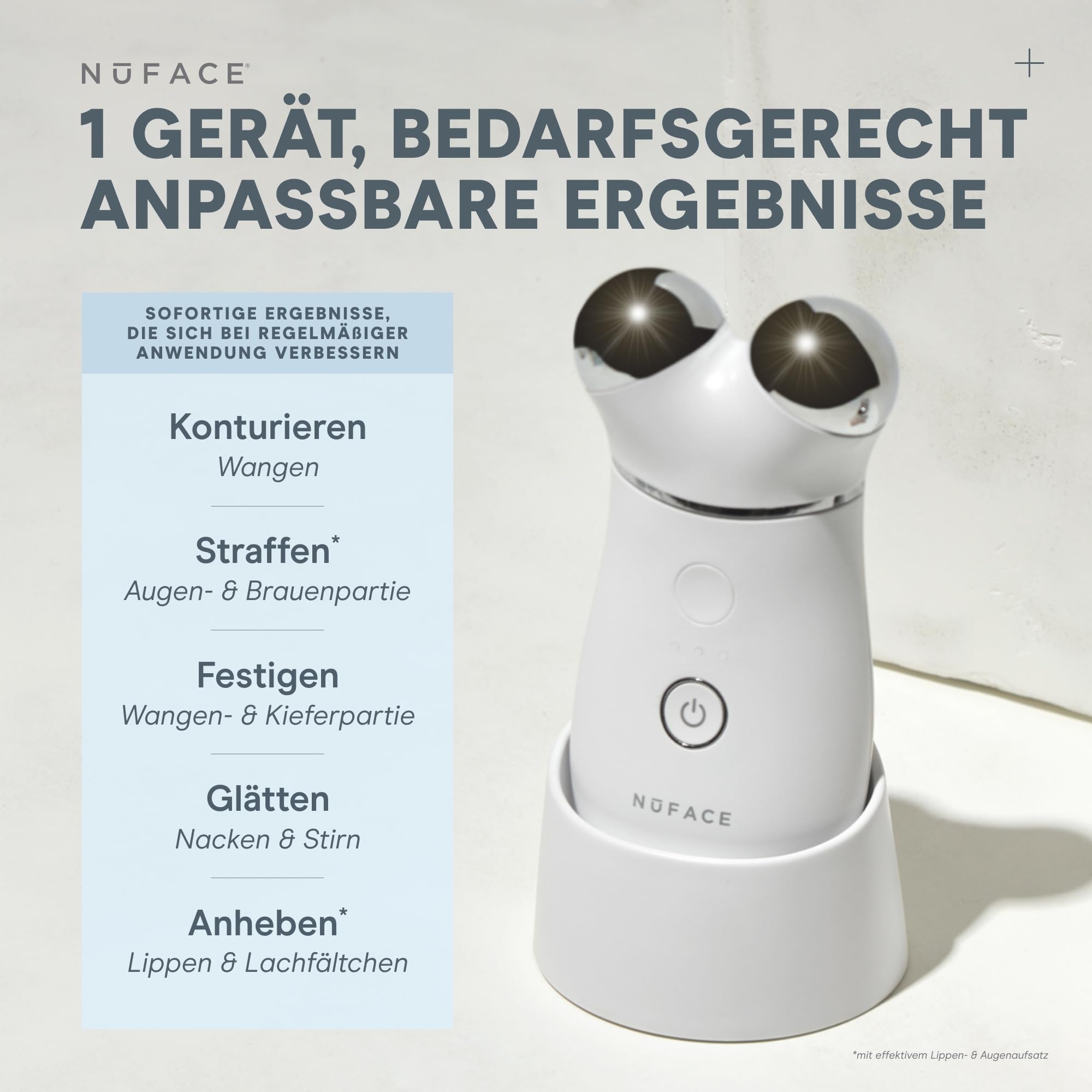NuFACE TRINITY+ Lip & Eye Attachment