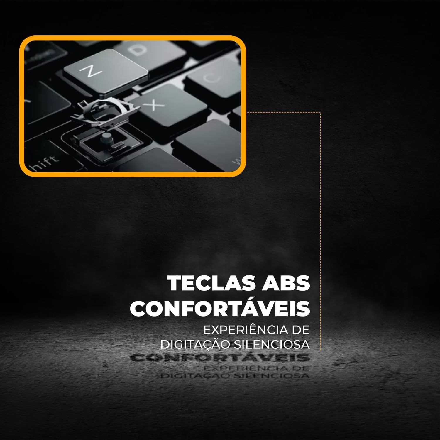 Gshield Mini Teclado Dobrável Bluetooth Sem Fio para Celular, Tablet e Computador, Teclas ABS Padrão ABNT2, Armor 30x8,5cm (Preto)