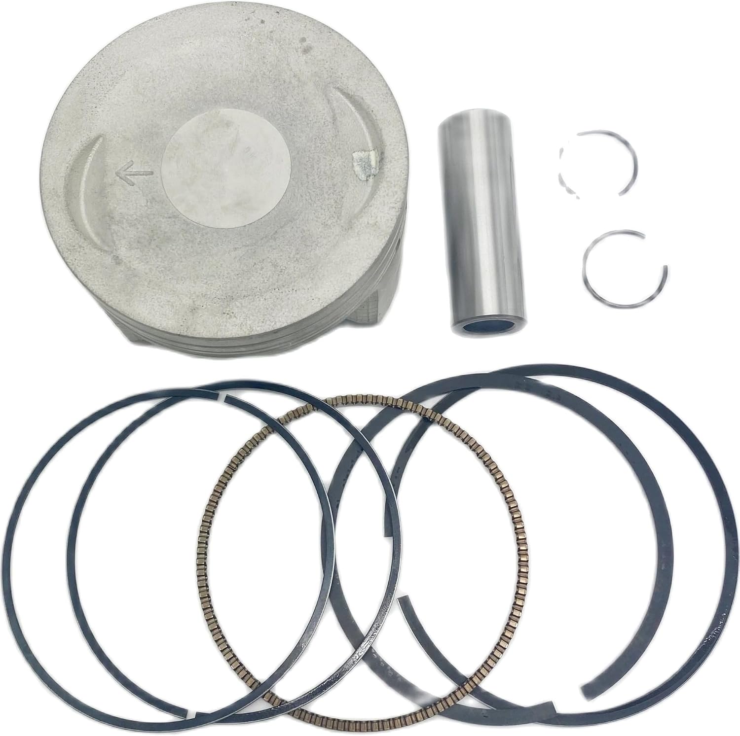 Piston Kit Ring Clips Pin Fit For HS500 500CC ATV UTV 13101-F18-0000 13101-004-0000 13111-F18-0000 13111-004-0