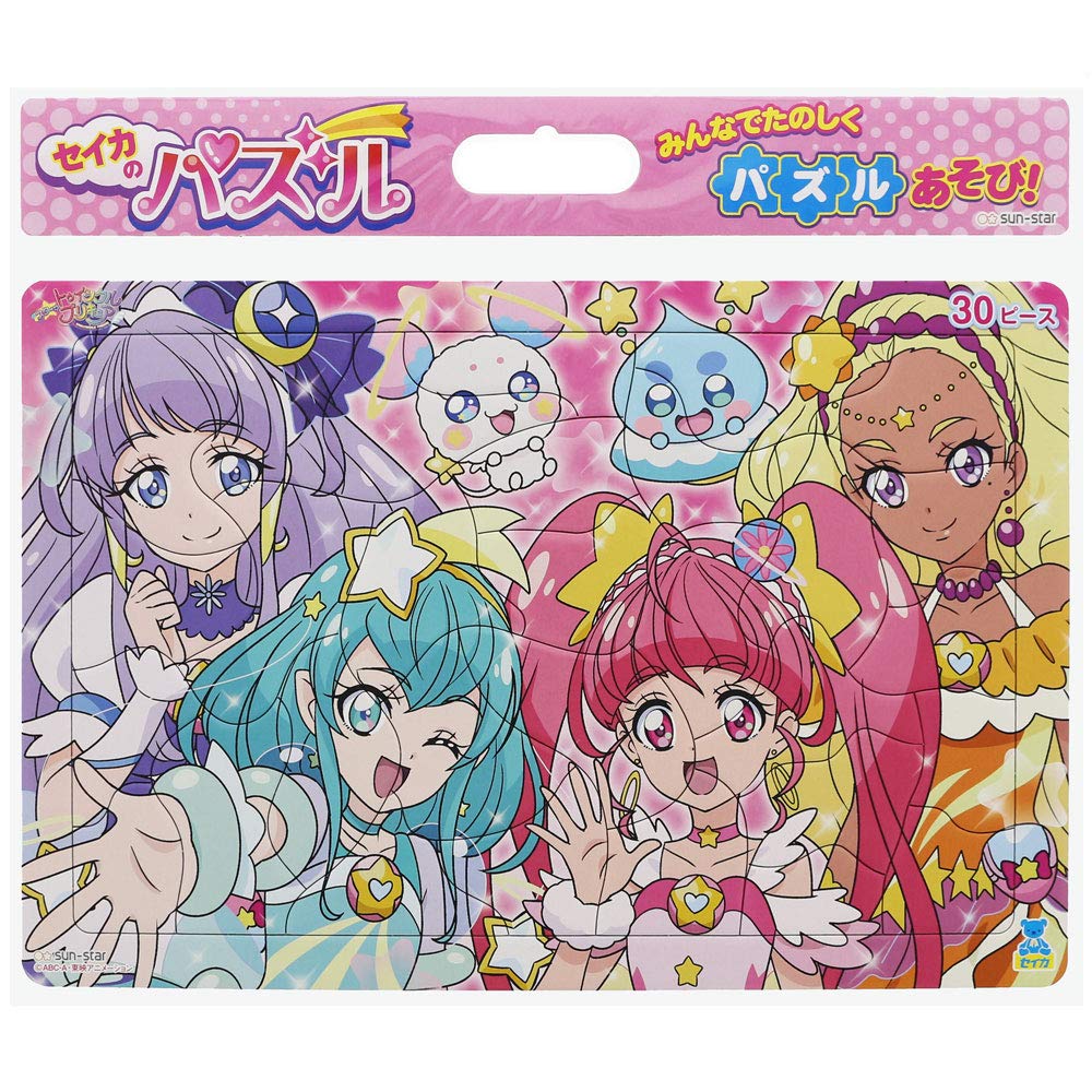 6セット☆プリキュアジグソーパズルセイカ女の子知育 6セット