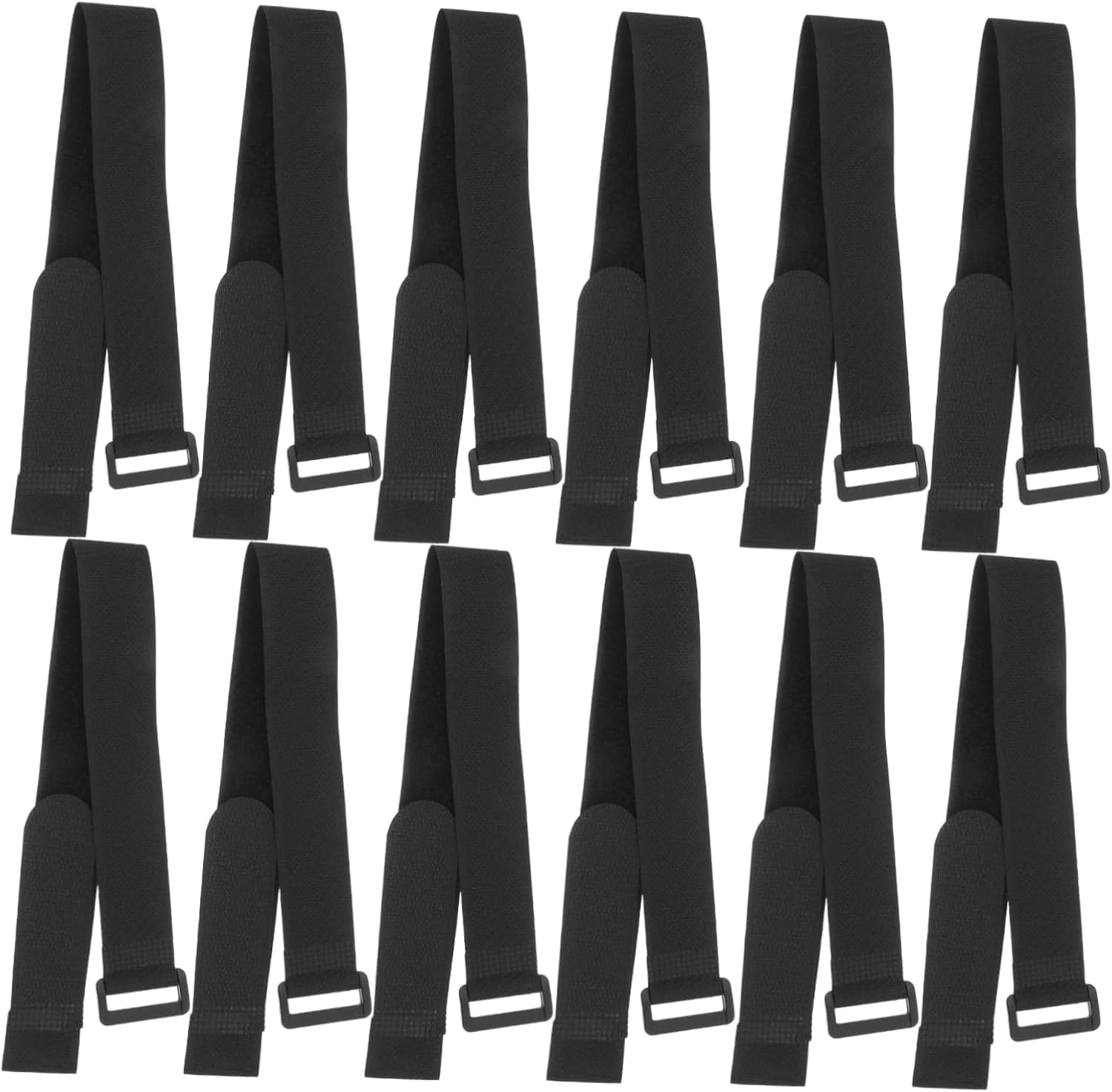 Garneck 12PCS Yoga Mat Strap Premium Fastening Band for Easy Storage Securely Your Mats Portable and Durable