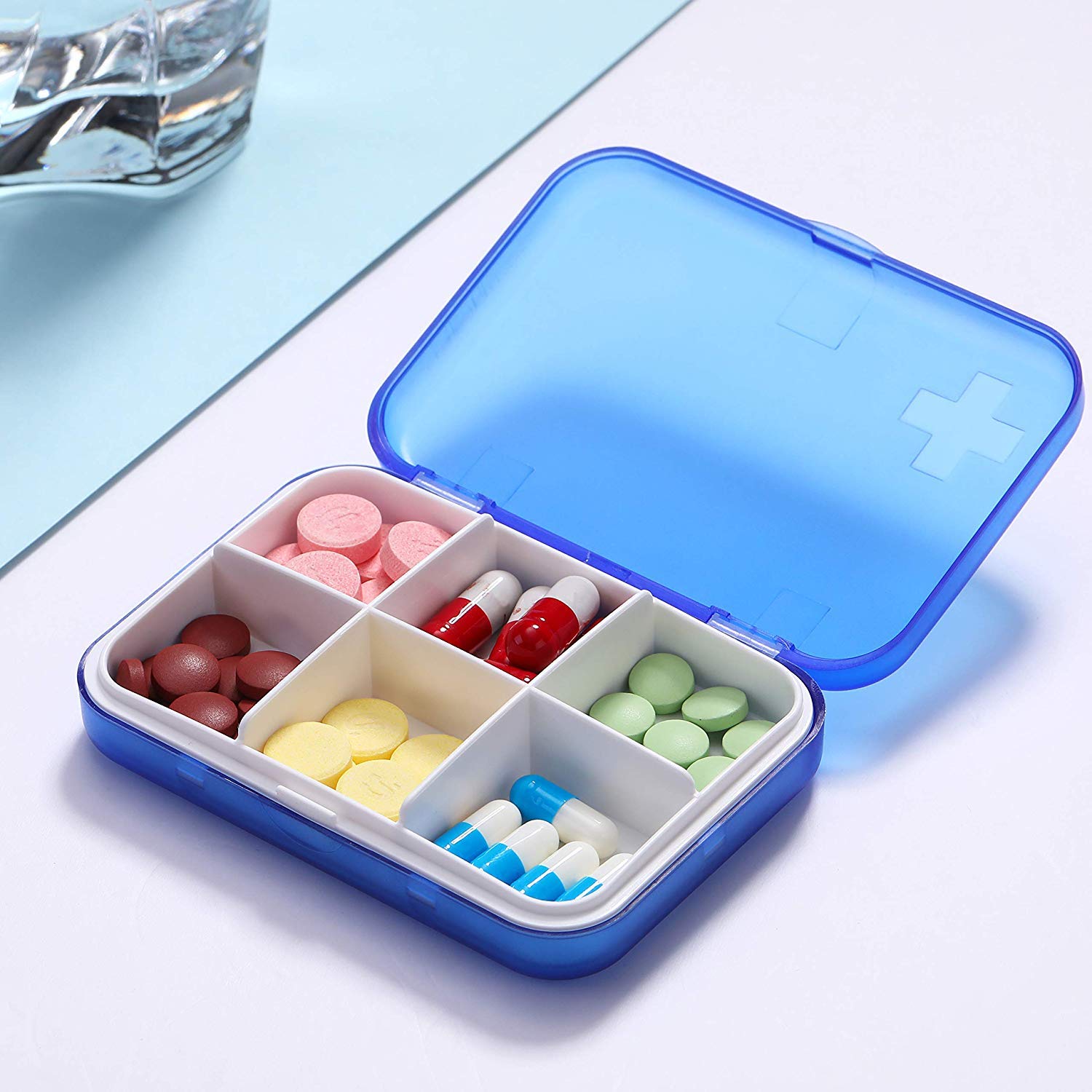 Amazon.co.jp: FUKUSHOP ピルケース 薬ケース 薬入れ サプリメント