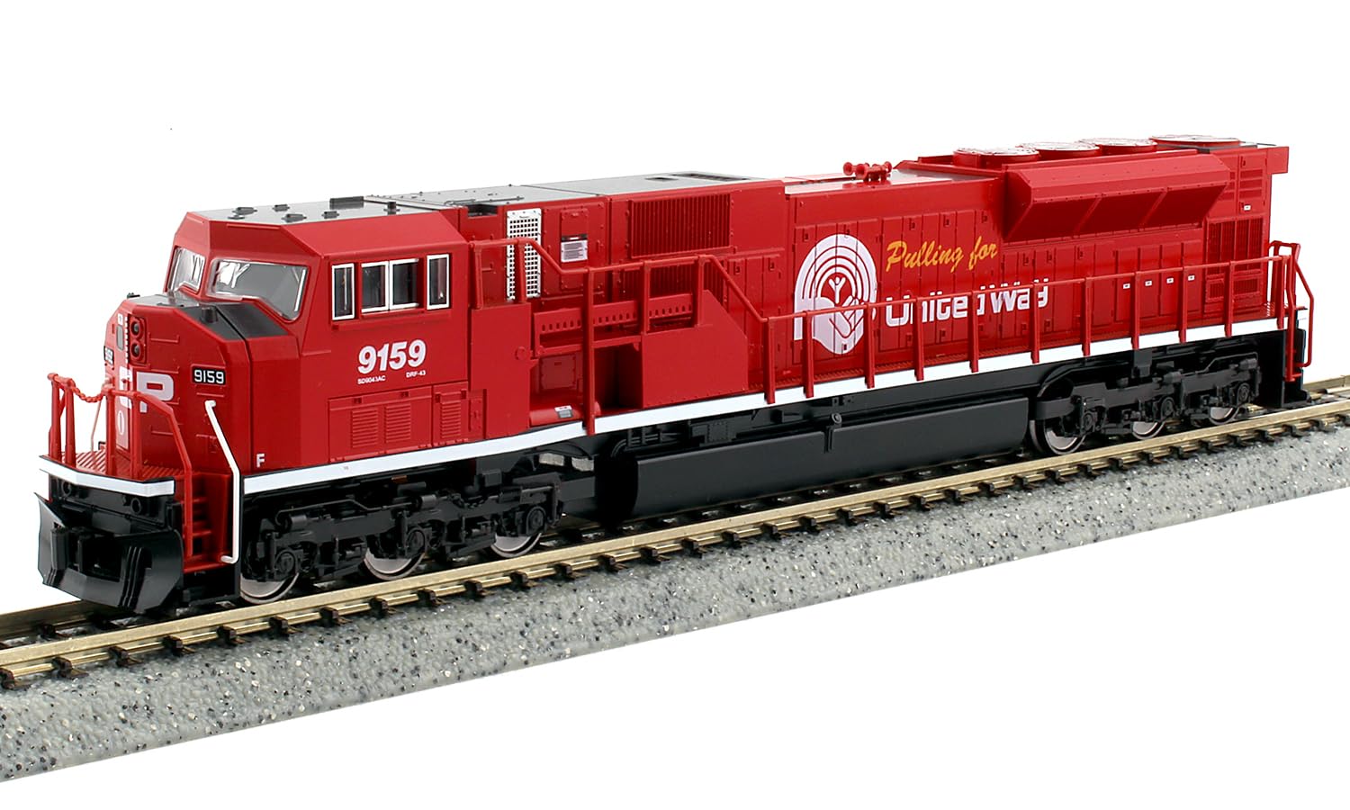 KATO NORFOLK＆WESTERN鉄道　SD-9 Amazon.com: Kato USA, Inc. N SD90/43MAC CP #9159 Pulling for