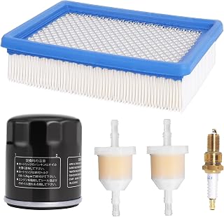 Podoy Golf Cart Tune Up Kit Compatible with Club Car DS 1992-2004 4-Cycle Gas Cart with FE290 FE350 Engines 1015426 1016467 41016467 1013684 1014522 102003201Air Oil Fuel Filter and F7TC Spark Plug