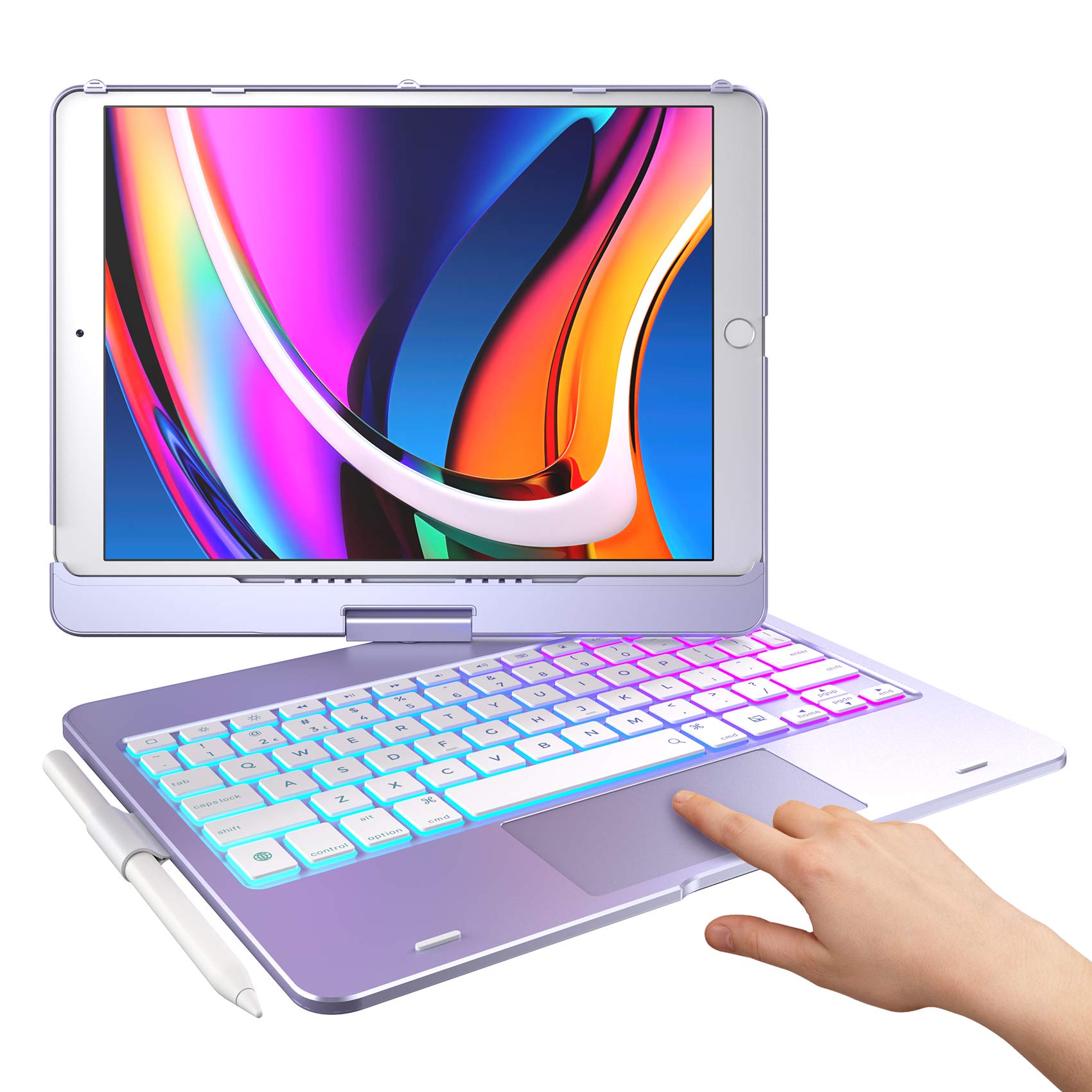 Touch iPad 9th Generation Case with Keyboard 