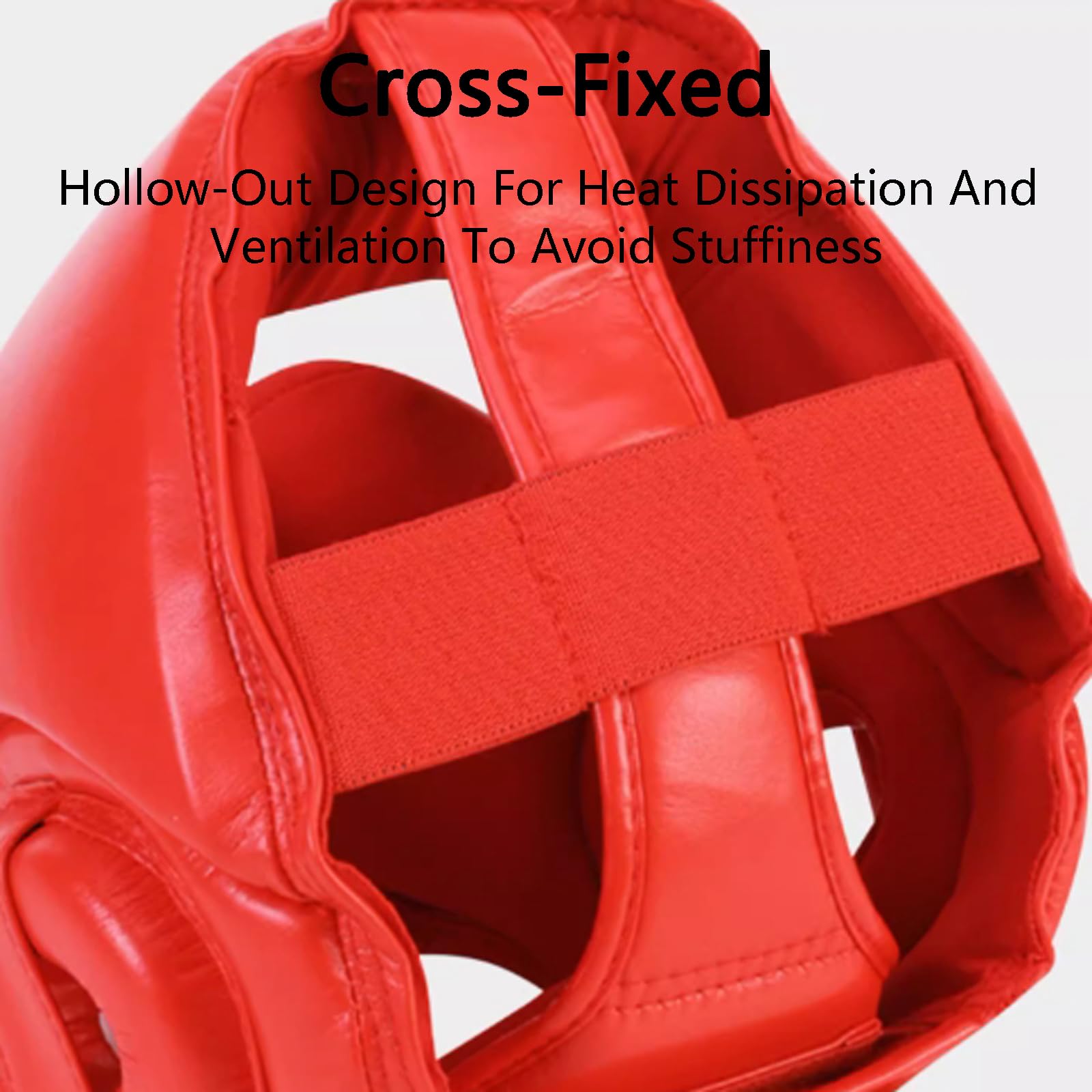Cascos da Taekwondo,Caschetto da Muay Thai,Caschetto da Boxe,Protezione per La Testa Regolabile per Le Orecchie,Cascos da Combattimento per Kickboxing E Arti Marziali,Kickboxing