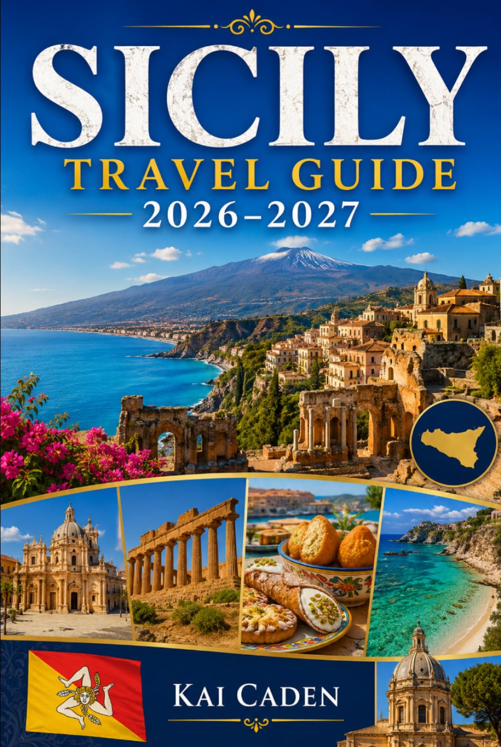 Sicily Travel Guide 2026–2027: Explore Palermo, Catania, Taormina, Syracuse, Cefalù, Mount Etna, the Valley of the Temples, top beaches, local foods ... couples, families, and solo travelers