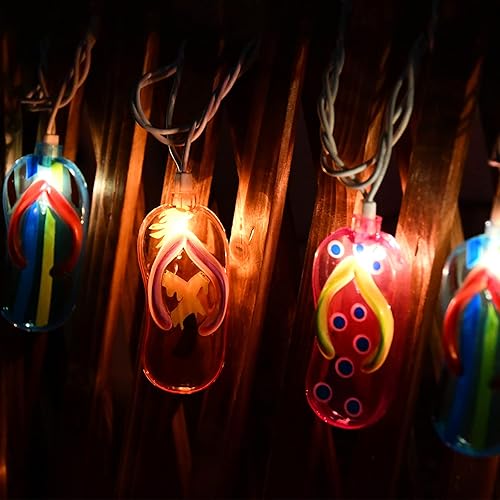 Vista 13 de Guirnalda de luces para el día de San Patricio para exteriores, 8.5 pies, luz de decoración de San Patricio con 10 tréboles, luces de trébol Luces