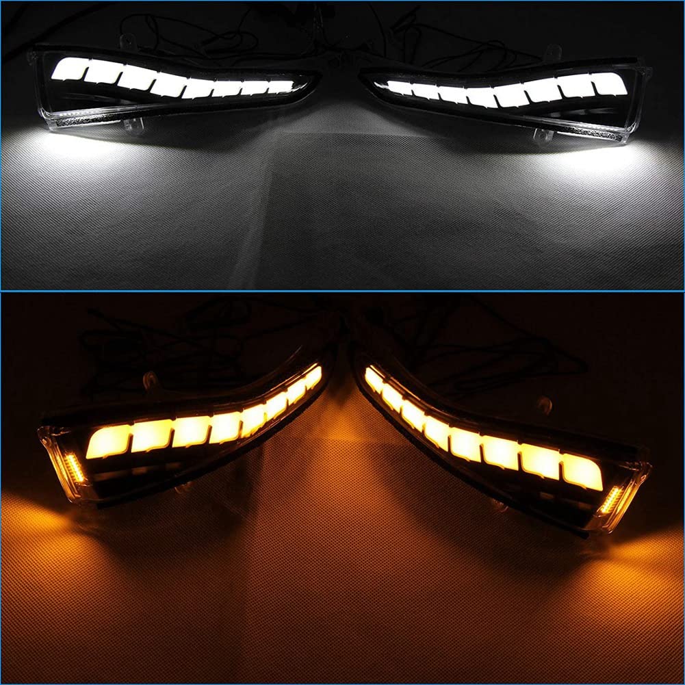 MKptopia - 1 coppia di luci specchietto laterale compatibile con N-i
