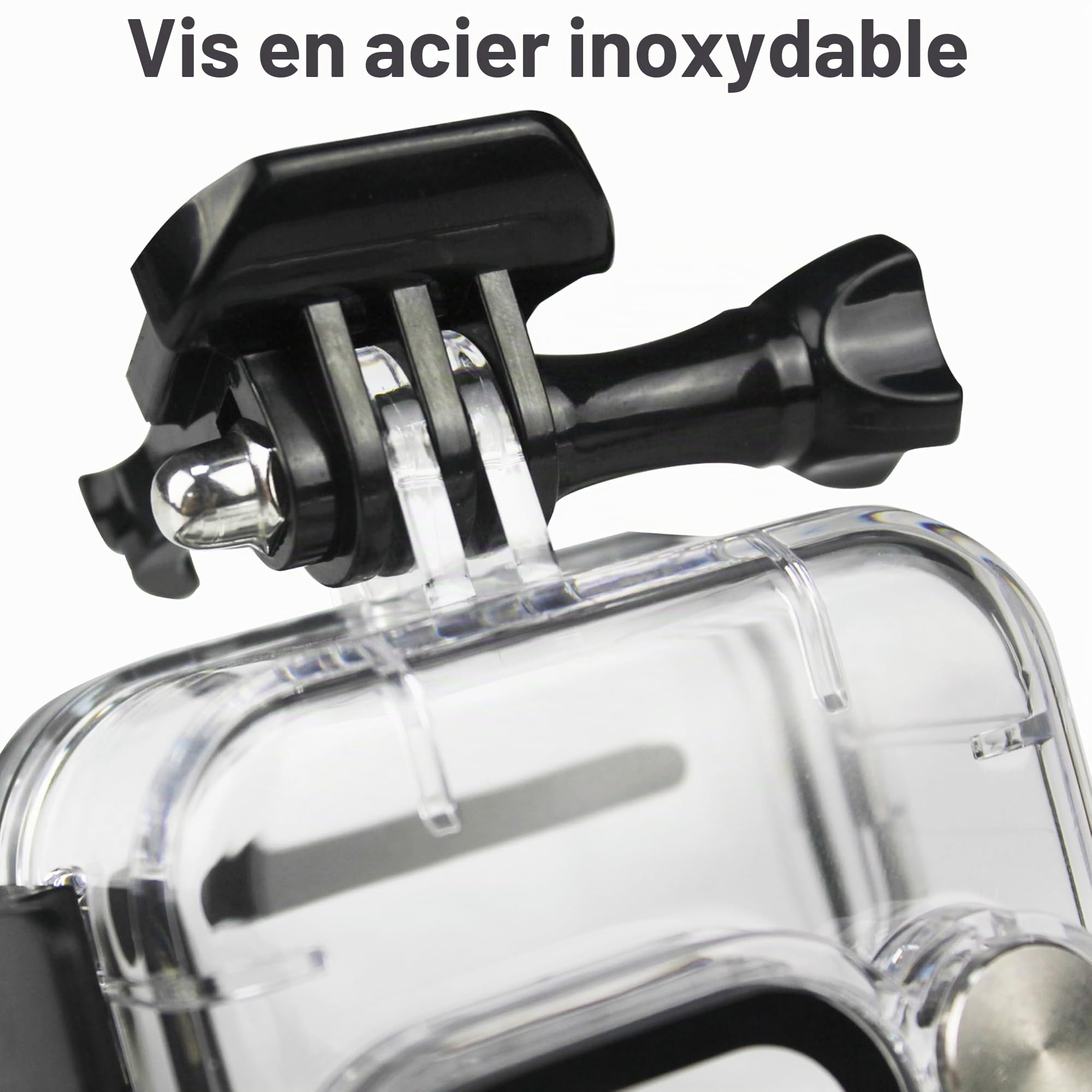 FitStill Étui de protection étanche 60 m compatible avec Go Pro HERO11 Black Mini, monopode flottant, poignée de plongée pour caméra d'action Hero 11 Mini, kit d'accessoires