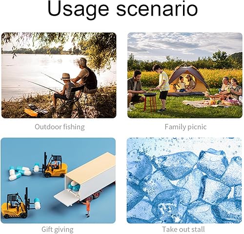 Miniatura 7 de Chiller Series - Enfriador portátil aislado de 6 litros, con mango resistente, ligero, a prueba de fugas, al aire libre, barbacoa, camping, playa,