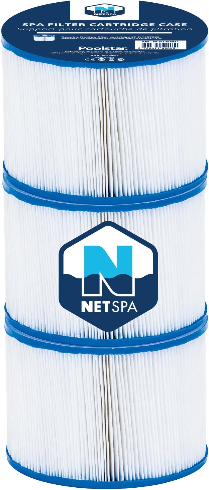 N NETSPASP-N1407535 Filter Cartridge for Spa, White, 6 Seater