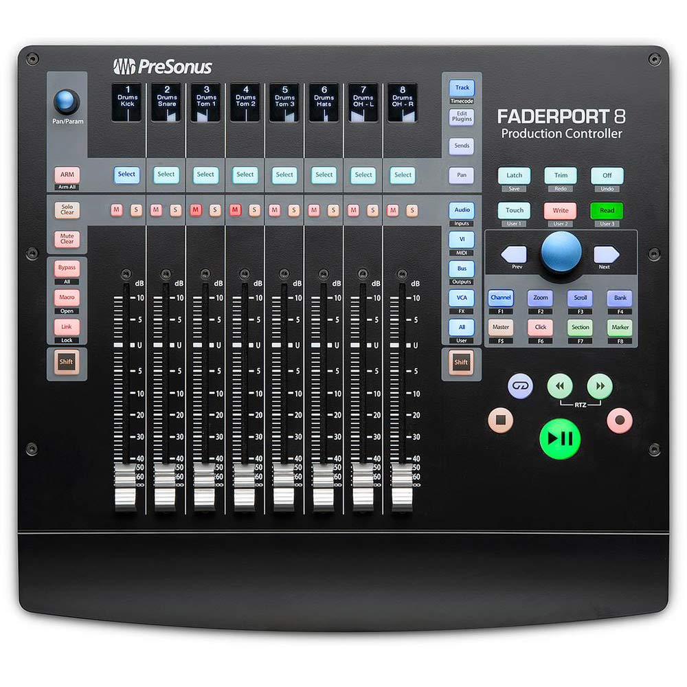 Amazon | PreSonus ​FaderPort 8 USBコントロール・サーフェス 8ch 