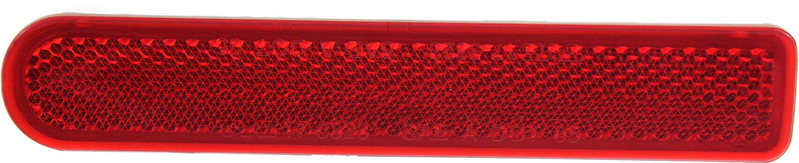 Garage-Pro Bumper Reflector Compatible with Toyota FJ Cruiser 2007-2014 Rear, Driver or Passenger Side