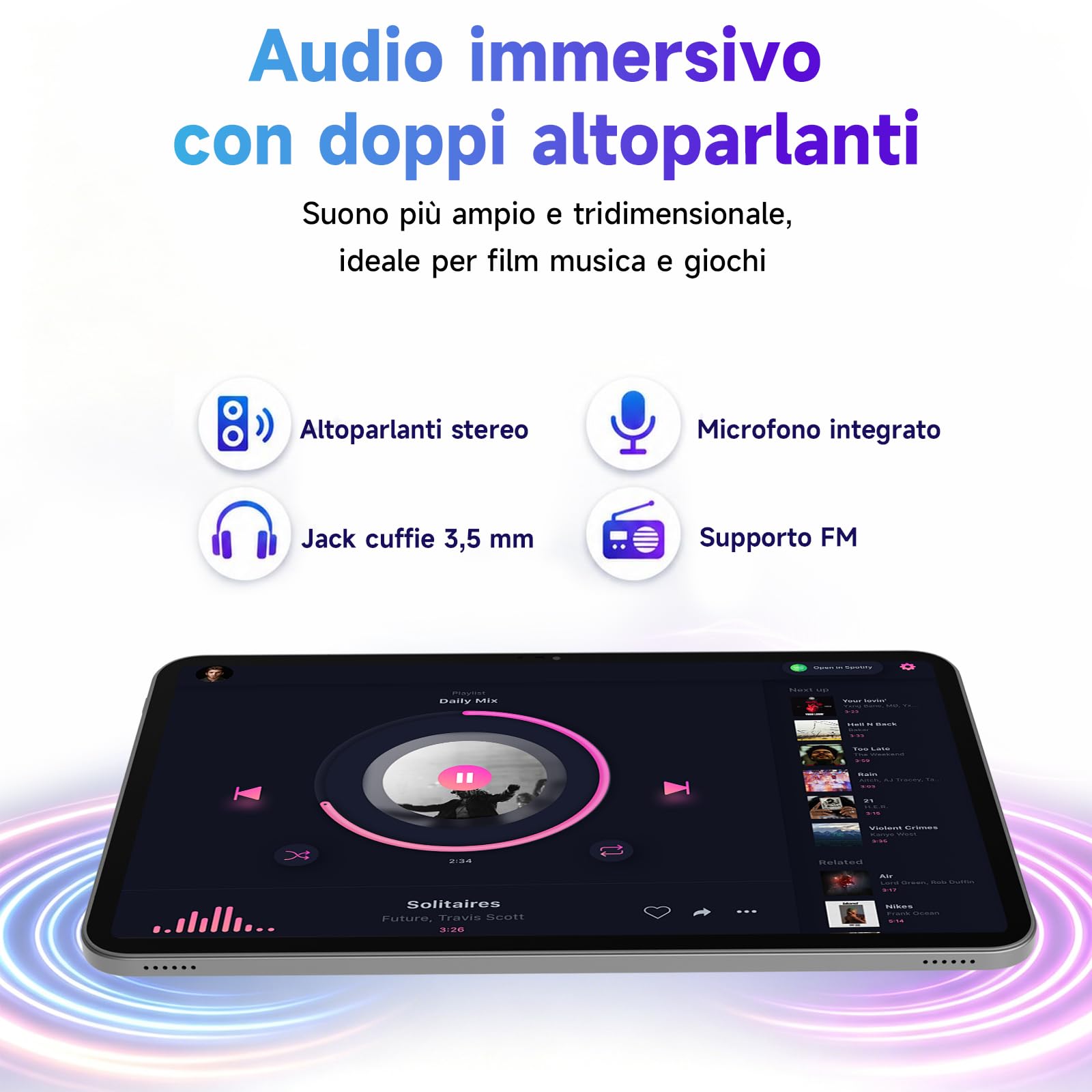 BMAX Tablet 13,4" Android 16 con Tastiera e Mouse, 24GB RAM 128GB ROM | Octa-Core 2.2GHz, Gemini AI, Widevine L1 90Hz Display, Batteria 10000mAh, Con Custodia e Penna, Corpo in Metallo, GPS, GMS