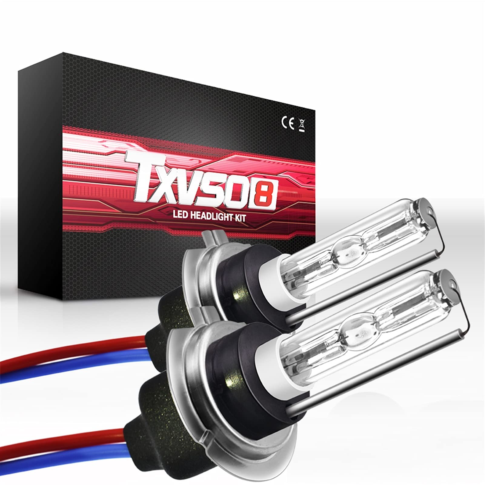Auto leggera ad alta luminosità PORTATO Lampadina for auto H7 35W 55W 4300K ​​5000K 6000K 8000K 10000K 12000K for General Motors. - Lampada faro(6000k,55W)