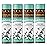 Badger Cool Mint Cocoa Butter Lip Balm, Long Lasting Hydrating Lip Care, 100% Organic Lip Balm, Large Size Stick, 4-pack