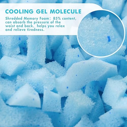 Miniatura 7 de MIULEE Paquete de 2 fundas de almohada decorativas clásicas retro a cuadros, de espuma viscoelástica triturada, para sofá, dormitorio, 18 x 18