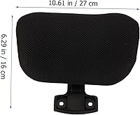 Vista 2 de Operitacx Silla alta de la cabeza de la silla de la computadora silla lumbar soporte ergonómico silla de oficina ninguna ruedas