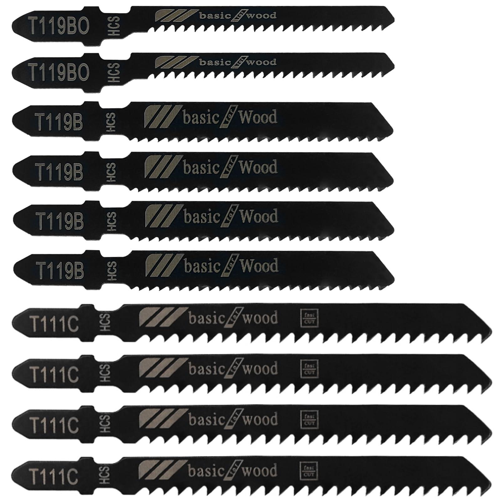 10 Lame Per Seghetto Oscillante 132mm - Per Legno, Metallo E Plastica, 18 Denti - Foto 5