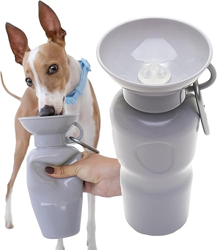 Miniatura 12 de Springer by Springland Botella de agua para perro, dispensador de botellas de agua portátil de viaje para perros, regalo para perros visto en las