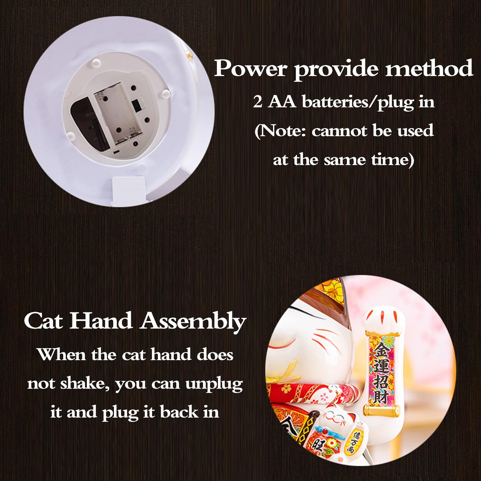 Adornos De Gato De Suerte,Gato De Suerte De CeráMica,Gato De Fortuna Chino DecoracióN,No Es FáCil De Envejecer Y Deformar,Adecuado para Regalar A Familiares