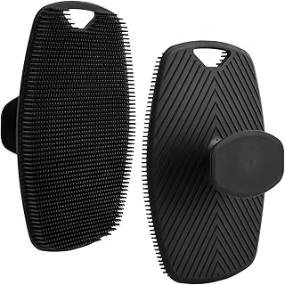 فرشاة تقشير جسم من سيليكون آمن غذائيًا، سهلة التنظيف، رغوة جيدة وتدوم طويلًا من واكس بير